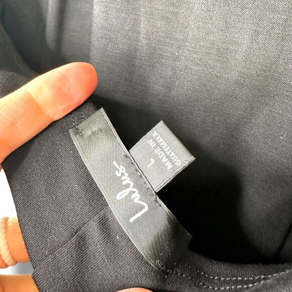 Lulus NWOT Simply Enchanted Black Butter Soft Halter Bodycon Midi Dress Large - Picture 6 of 10